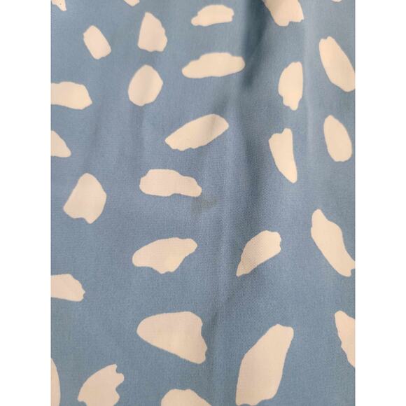 2642 Umgee‎ Blue/White Sleeveless Dress Women's Medium - Picture 3 of 7